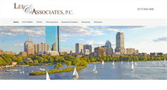 Desktop Screenshot of leeassociatespc.com